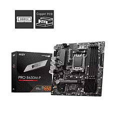 MSI PRO B650M-P DDR5 AMD AM5 mATX Motherboard
