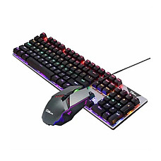 PC Power Flare Combo Mechanical Keyboard Mouse Combo